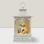 Other Christmas decorations - Christmas LED Lantern Snow Globe – Winter Village Scene (Warm White LED & Music) – DC Option - BLUE STAR B.V.