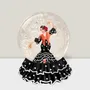Other Christmas decorations - LED Snow Globe – Flamenco Dancer in Black Dress (Warm White LED) – Timer & DC Option - BLUE STAR B.V.