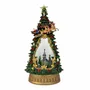 Crèches et santons - Lantern Snow Globe Arbre de Noël LED – Scène d’Église (LED Blanc Chaud) – Minuterie & Option DC - BLUE STAR B.V.