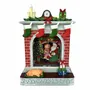 Other Christmas decorations - Christmas LED Fireplace Scene – Santa & Child by the Tree (Warm White LED & Music) – DC Option - BLUE STAR B.V.