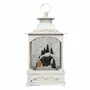 Other Christmas decorations - Christmas LED Lantern Snow Globe – Winter Village Scene (Warm White LED & Music) – DC Option - BLUE STAR B.V.