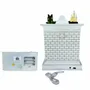 Other Christmas decorations - Christmas LED Fireplace Scene – Santa Delivering Gifts (Warm White LED & Music) – DC Option - BLUE STAR B.V.