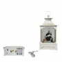 Other Christmas decorations - Christmas LED Lantern Snow Globe – Winter Village Scene (Warm White LED & Music) – DC Option - BLUE STAR B.V.