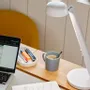 Objets design - Lampe Polux - Blanc chaud & Gris - LUMINAIRES POLUX