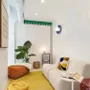 Repose-pieds - Pouf modulable POP (orange) - MAISON JEUDI