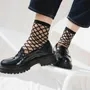 Gifts - Brooklyn Bridge Black 36-38 : mesh transparent socks - ATELIER ST EUSTACHE