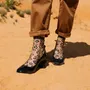 Gifts - Horseshoe Bend Gold 39-41 : leopard transparent socks - ATELIER ST EUSTACHE