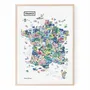 Affiches - France - LIFE ON MAPS