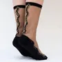 Gifts - Frangia Dorée 39-41 : festive transparent socks - ATELIER ST EUSTACHE