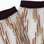 Cadeaux - Palina Brune 36-38 : chaussettes transparentes à rayures - ATELIER ST EUSTACHE