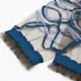 Gifts - Riflessi Bleue 36-38 : curved-line transparent socks - ATELIER ST EUSTACHE
