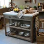 Other tables - Grimaud Service Table m. marble top - CHIC ANTIQUE A/S