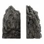 Sculptures, statuettes and miniatures - Catharsis Bookends – Set of Two Stone Sculptures, Ash Black - COKI