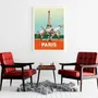 Poster - DOZ poster - Paris Olympic Games 1924 - 2024 - Eiffel Tower - LA MAISON JOSÉPHINE