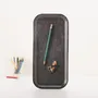 Sets de bureaux - Plateau de service long en bois - Crayon en trompe-l'œil 15x32 cm - MONBOPLATO