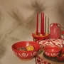 Everyday plates - stoneware meets red - SAPOTA LTD.