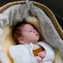 Childcare  accessories - Pointelle swaddler — Swaddling sleeping bag - TANTE REINE