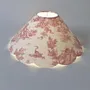 Abat-jours - Abat jour en TOILE DE JOUY - CÔTE OUEST DÉCO - PRO