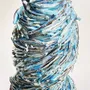 Design objects - Ceramic sculpture, figure, UNDERWATER WORLD - MOSCHE BIANCHE