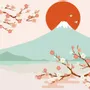 Wallpaper - Wallpaper No. 741 - Escapade Nippone - WELLPAPERS