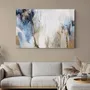 Paintings - Series of handmade abstract paintings in blue gold "Avalacnhe" - MATISS ART STUDIO