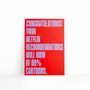 Carterie - Carte de voeux - Netflix - PIECE & LOVE
