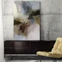 Paintings - Handmade abstract paintings series in gray brown « Rime » - MATISS ART STUDIO