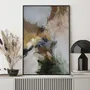 Paintings - Handmade abstract paintings series in gray brown « Rime » - MATISS ART STUDIO