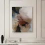 Paintings - Handmade abstract paintings series in gray brown « Rime » - MATISS ART STUDIO