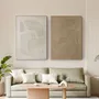 Paintings - Handmade abstract textured paintings series « Bay » - MATISS ART STUDIO
