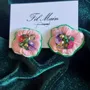 Bijoux - Boucles d'oreilles en forme de fleur - FIL MAIN