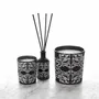 Candles - Black Fololo scented candle - Design by BRASS - ARTDECORIS
