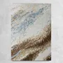 Office design and planning - Handmade abstract paintings textured series « Fluency » - MATISS ART STUDIO