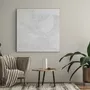 Office design and planning - Handmade abstract paintings textured series « Fluency » - MATISS ART STUDIO