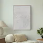 Office design and planning - Handmade abstract paintings textured series « Fluency » - MATISS ART STUDIO
