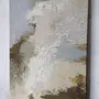Office design and planning - Handmade abstract paintings textured series « Fjord » - MATISS ART STUDIO