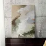 Office design and planning - Handmade abstract paintings textured series « Fjord » - MATISS ART STUDIO