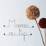 Other wall decoration - Wire Wall Decoration\" Granny at the top\ "” - to be punched - BIJOUX DE MUR