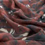 Scarves - GENZO burgundy wool blend scarf - MONSIEUR CHARLI