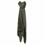 Scarves - CHARLEMAGNE green wool scarf - MONSIEUR CHARLI