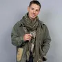 Scarves - CHARLEMAGNE green wool scarf - MONSIEUR CHARLI
