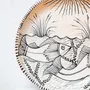 Formal plates - Burnished Clay Plate, Fish Collection - HUAKAL