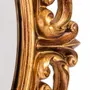 Mirrors - Antique Gold Ornate Baroque Oval Wall Mirror - MCGOWAN RUTHERFORD LTD
