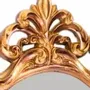 Mirrors - Antique Gold Ornate Baroque Oval Wall Mirror - MCGOWAN RUTHERFORD LTD