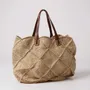 Bags and totes - MAEVA tote bag - leather or raffia handles - TONGASOA-ARTISANAL
