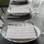 Napkins - MOCHA STRIPES - FRANÇOISE PAVIOT