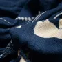 Scarves - DESIRE black wool scarf - MONSIEUR CHARLI