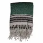 Throw blankets - TAO green wool blanket - MONSIEUR CHARLI