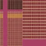 Bed linens - Window tile pattern, stripes - LYDIE VACHER DESIGN MODE ET DECORATION