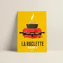 Poster - Poster La Raclette : Jaune - COSYNÉVÉ - MOUNTAIN POSTERS